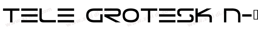 Tele Grotesk n字体转换